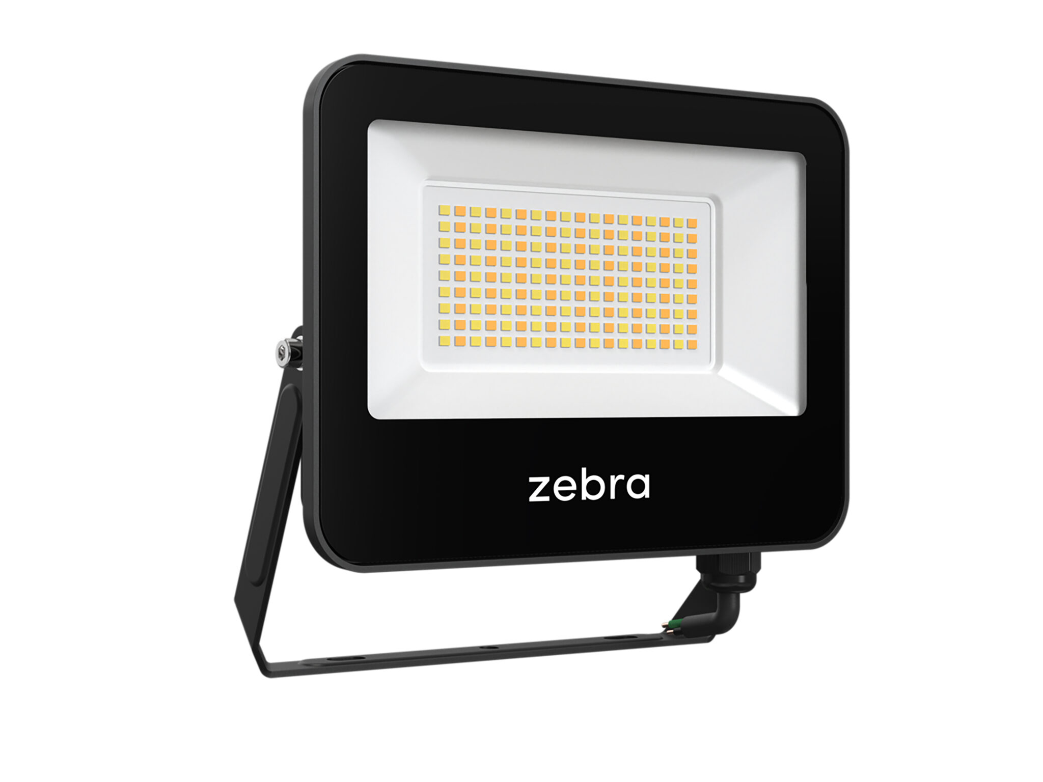 Simetrični reflektor ZEBRA CCT LED 25/40/50W 3000/4000/6500K, 3500/5600/7000lm, IP65 ČRN